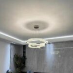 D0104 Dutti LED Crystal Ring Modern Chandelier for Dining Room, Restaurant, Bar