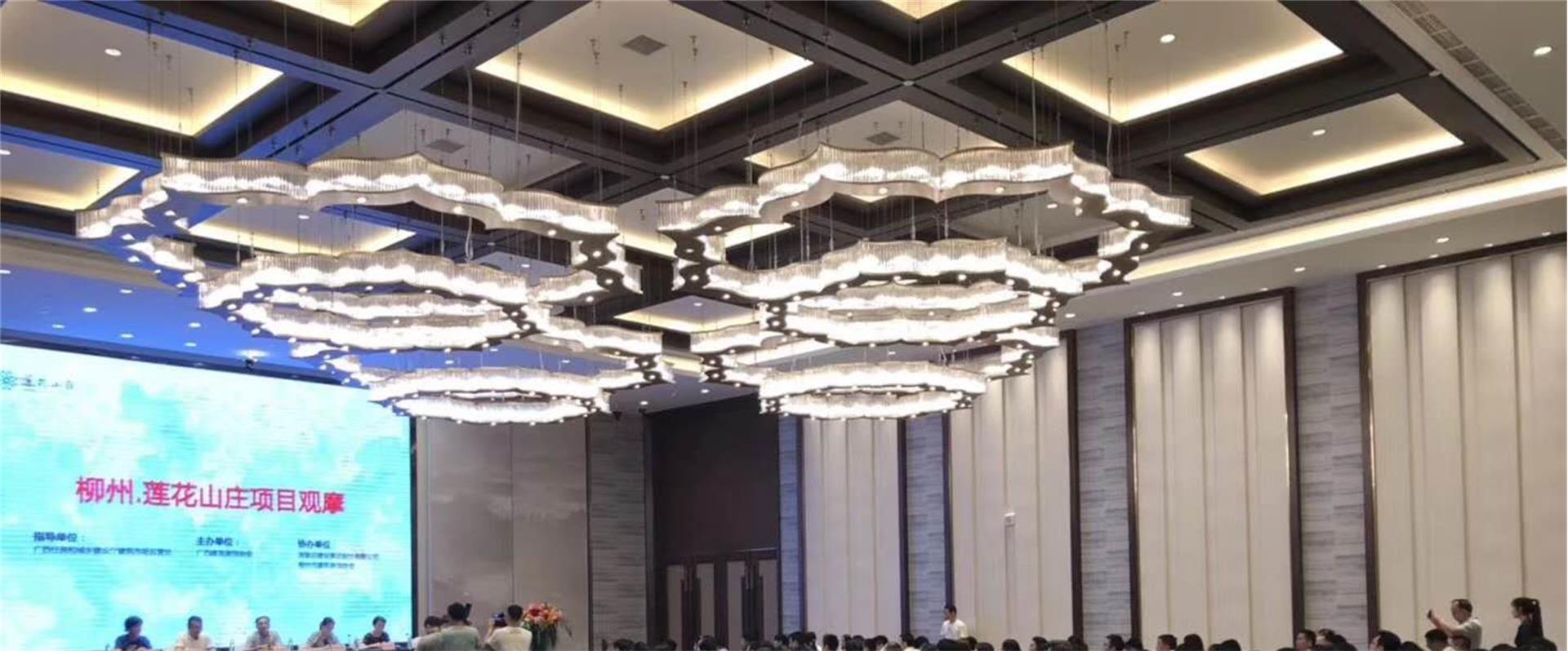 Non-standard LED Pendant Lights customization for Real estate model house